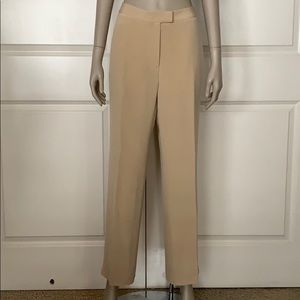Vintage 100% Silk Lined Sesame Color Pants